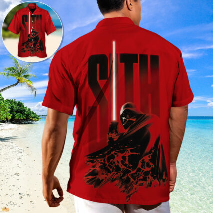 Starwars Darth Vader Sith - Hawaiian Shirt For Men, Women, Kids - Owl Ohh-Owl Ohh