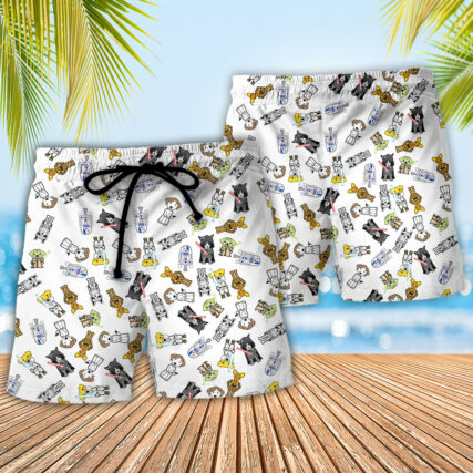 Star Dogs - Beach Short - Owl Ohh-Owl Ohh