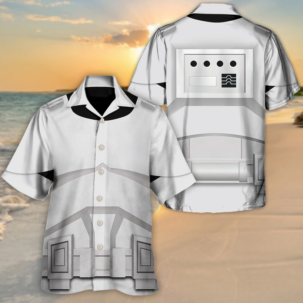 Star Wars Stormtrooper Costume - Hawaiian Shirt - Owl Ohh