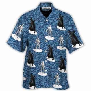 Starwars Storm Trooper Darth Vader Surfing - Hawaiian Shirt For Men, Women, Kids - Owl Ohh-Owl Ohh