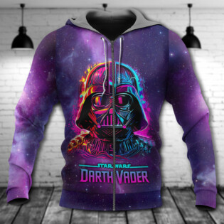 Star Wars Darth Vader Galaxy Gift For Fans - Hoodie - Owl Ohh-Owl Ohh