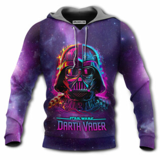 Star Wars Darth Vader Galaxy Gift For Fans - Hoodie - Owl Ohh-Owl Ohh
