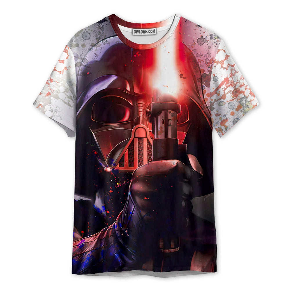 Star Wars Darth Vader Gift For Fans Unisex 3D T-shirt - Owl Ohh-Owl Ohh