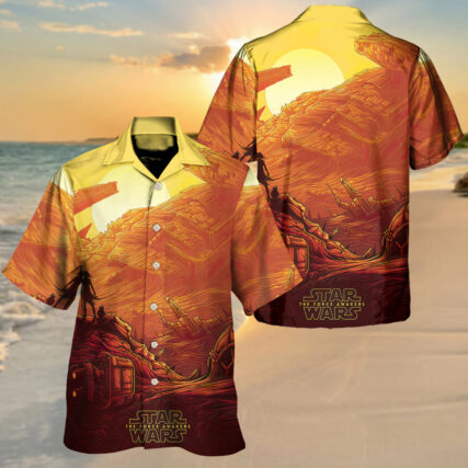 Starwars The Force Awakens 5 - Hawaiian Shirt For Men, Women, Kids - Owl Ohh-Owl Ohh