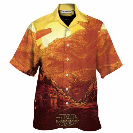 Starwars The Force Awakens 5 - Hawaiian Shirt For Men, Women, Kids - Owl Ohh-Owl Ohh