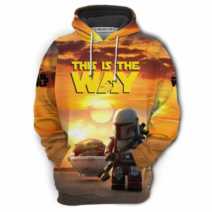 Star Wars This is The Way Father's Day Gift For Fans - Hoodie - Owl Ohh-Owl Ohh