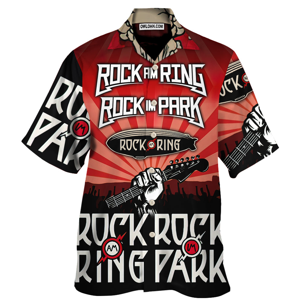Rock Am Ring And Rock Im Park Red Vibe Music Lover Amazing Style - Hawaiian Shirt - Owl Ohh-Owl Ohh