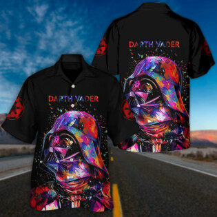 SW Darth Vader Full Color - Hawaiian Shirt - Owl Ohh-Owl Ohh