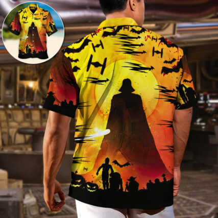 Star Wars Darth Vader Halloween - Hawaiian Shirt For Men, Women, Kids - Owl Ohh-Owl Ohh