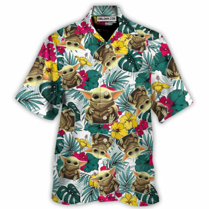 Star Wars Baby Yoda - Hawaiian Shirt For Men, Women, Kids - Owl Ohh-Owl Ohh