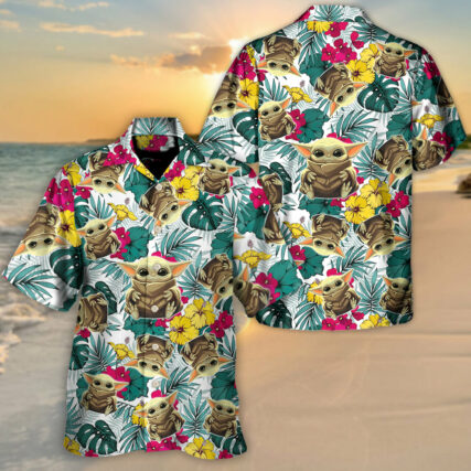 Star Wars Baby Yoda - Hawaiian Shirt For Men, Women, Kids - Owl Ohh-Owl Ohh