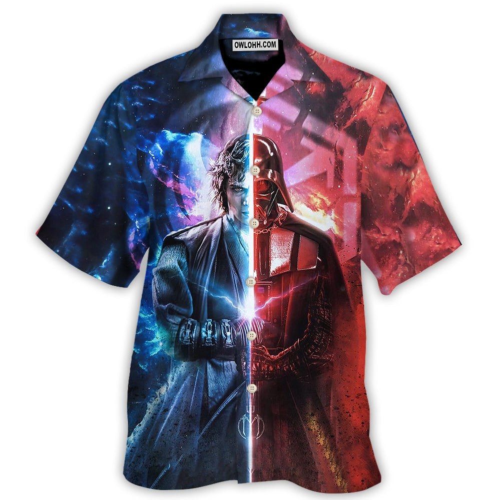SW Darth Vader Cool - Hawaiian Shirt - Owl Ohh-Owl Ohh