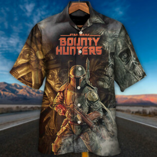 SW Darth Vader Bounty Hunters - Hawaiian Shirt - Owl Ohh-Owl Ohh