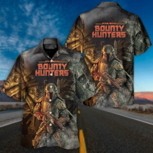 SW Darth Vader Bounty Hunters - Hawaiian Shirt - Owl Ohh-Owl Ohh