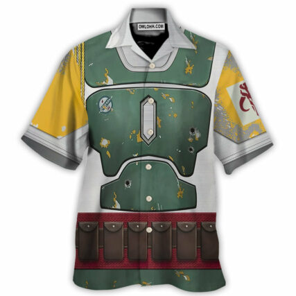 SW Boba Fett Cosplay - Hawaiian Shirt - Owl Ohh-Owl Ohh