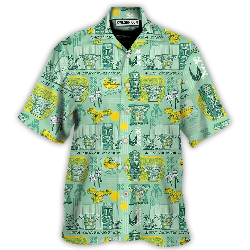 Star Wars Tiki Tropical - Hawaiian Shirt For Men, Women, Kids - Owl Ohh-Owl Ohh