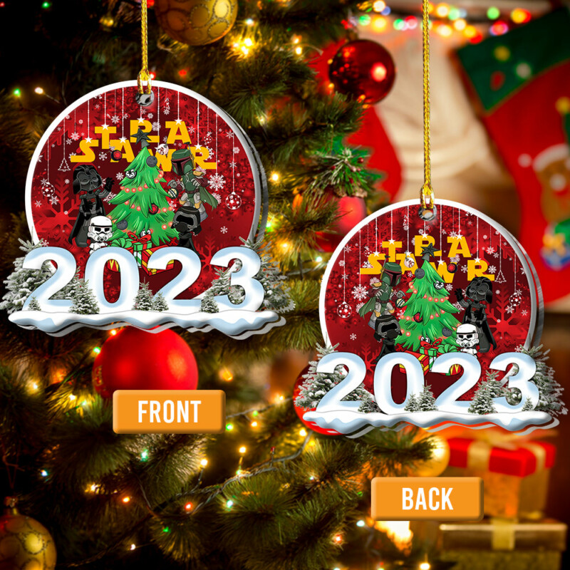 Christmas Star Wars Keep Calm And Jingle All The Way 2023 - Custom Shape Ornament