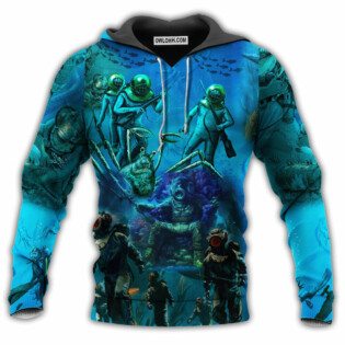 Ocean - Like The Ocean We Rise So Much Fun - Hoodie - Owl Ohh - Owl Ohh