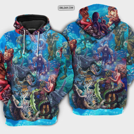 Ocean InTo The Sea To See Your Love - Hoodie - HOOD10NVC180921