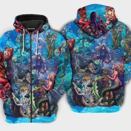 Ocean InTo The Sea To See Your Love - Hoodie - HOOD10NVC180921