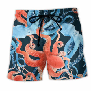 Octopus Ocean Life Basic - Beach Short - Owl Ohh - Owl Ohh
