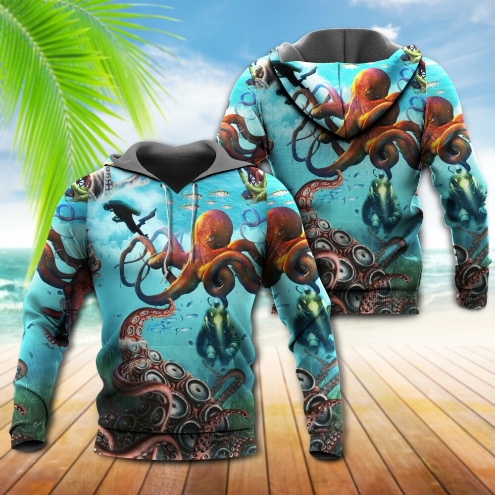 Octopus Protect Ocean - Hoodie - Owl Ohh - Owl Ohh