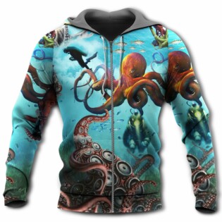Octopus Protect Ocean - Hoodie - Owl Ohh - Owl Ohh