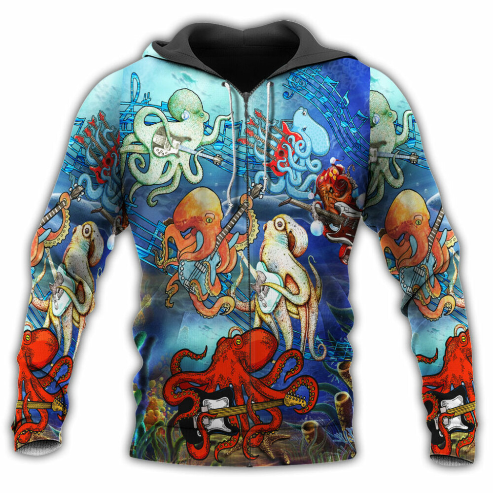 Octopus Rocktopus I Love Forever - Hoodie - Owl Ohh - Owl Ohh
