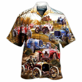 Car Old Vintage - Hawaiian Shirt - Owl Ohh - Owl Ohh