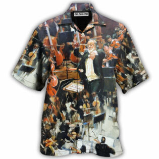 Orchestra So Excited Music Lover - Hawaiian Shirt - Owl Ohh - Owl Ohh