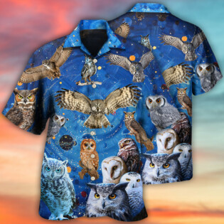 Owl Play Together Style - Hawaiian Shirt - Owl Ohh for men and women, kids - Owl Ohh