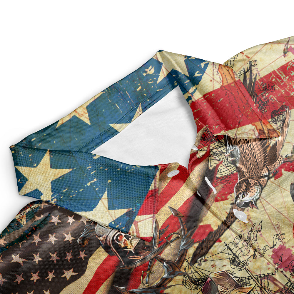 Independence Day Star Wars Darth Vader Pirates Home Is Where The Anchor Drops - Polo Shirt - Owl Ohh