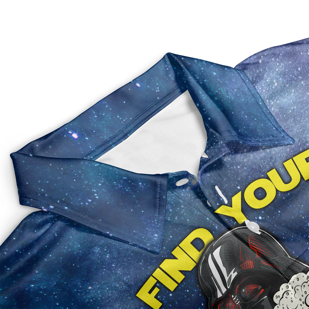 SW Darth Vader I Find Your Lack Of Beer Disturbing Cool - Polo Shirt