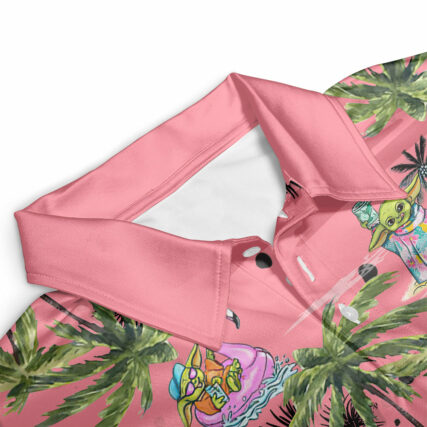 SW Disney Baby Yoda Pink - Polo Shirt