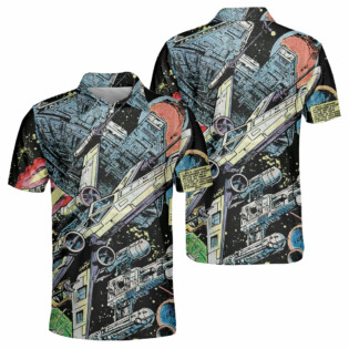 Star Wars Han Solo Spaceship - Polo Shirt