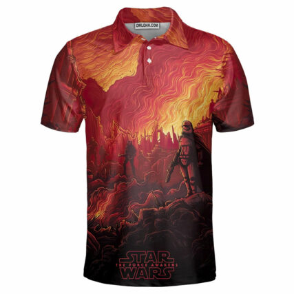 Starwars The Force Awakens 2 - Polo Shirt - Owl Ohh-Owl Ohh