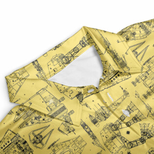 SPACE SHIPS STAR WARS YELLOW - Polo Shirt