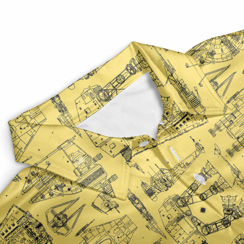 SPACE SHIPS STAR WARS YELLOW - Polo Shirt