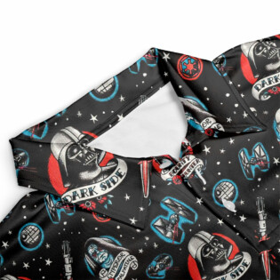 Star Wars Darth Vader Storm Trooper Dark Side Black - Polo Shirt