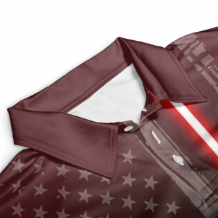 SW Darth Vader American Flag - Polo Shirt