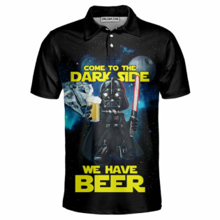 Star Wars Darth Vader Dark Side Beer - Polo Shirt