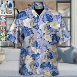 Whatever You Want Tropical Custom Photo - Hawaiian Shirt - Personalized Photo Gifts-Owl Ohh