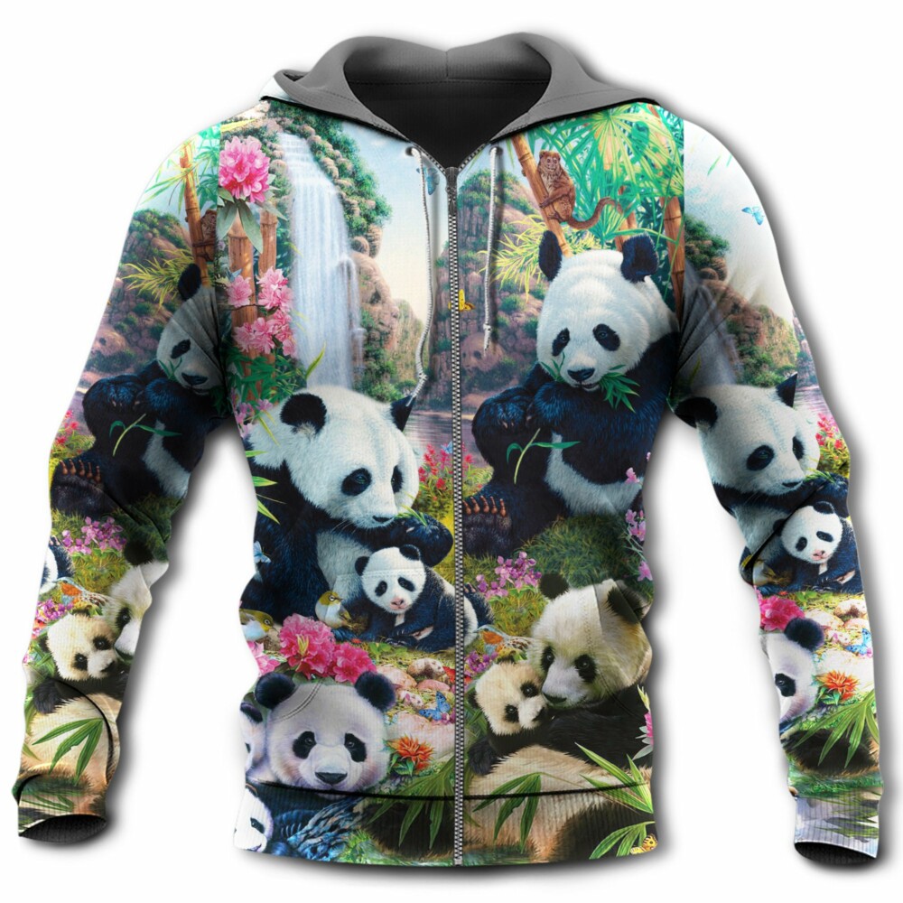 Panda Keep Calm And Hug A Panda - Hoodie - Owl Ohh - Owl Ohh