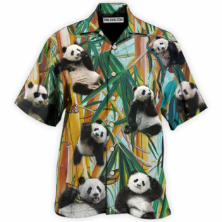 Panda Cute Panda Play Alone - Hawaiian Shirt - Owl Ohh - Owl Ohh