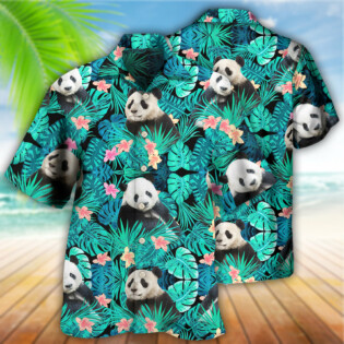 Panda Tropical Summer - Hawaiian Shirt - Owl Ohh - Owl Ohh