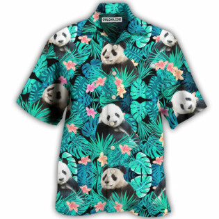 Panda Tropical Summer - Hawaiian Shirt - Owl Ohh - Owl Ohh