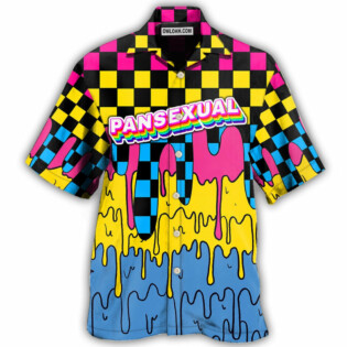 LGBT Pansexual Pop Art - Hawaiian Shirt - Owl Ohh - Owl Ohh