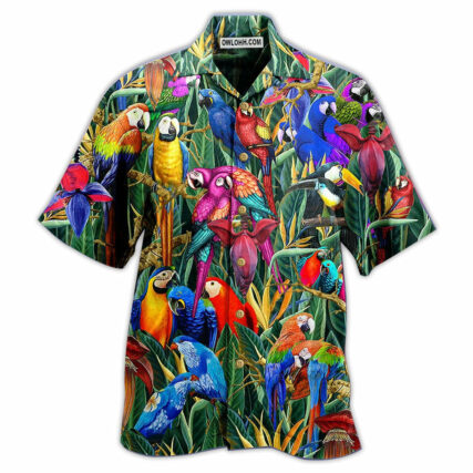 Parrot Amazing Tropical - Hawaiian Shirt - Owl Ohh - Owl Ohh