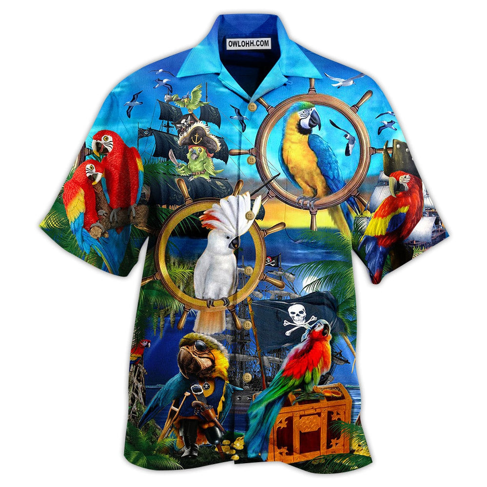 Parrot Love Life Amazing - Hawaiian Shirt - Owl Ohh - Owl Ohh