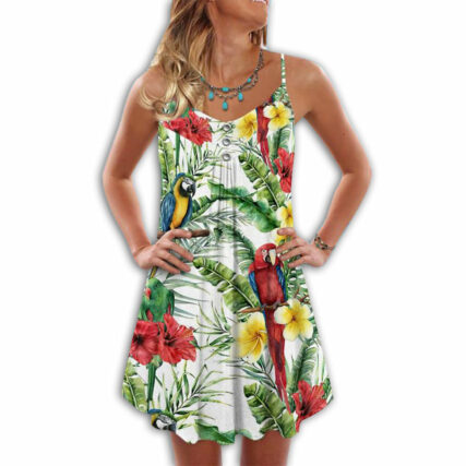 Parrot Is Calling And I Must Go - Summer Dress - Owl Ohh - Owl Ohh